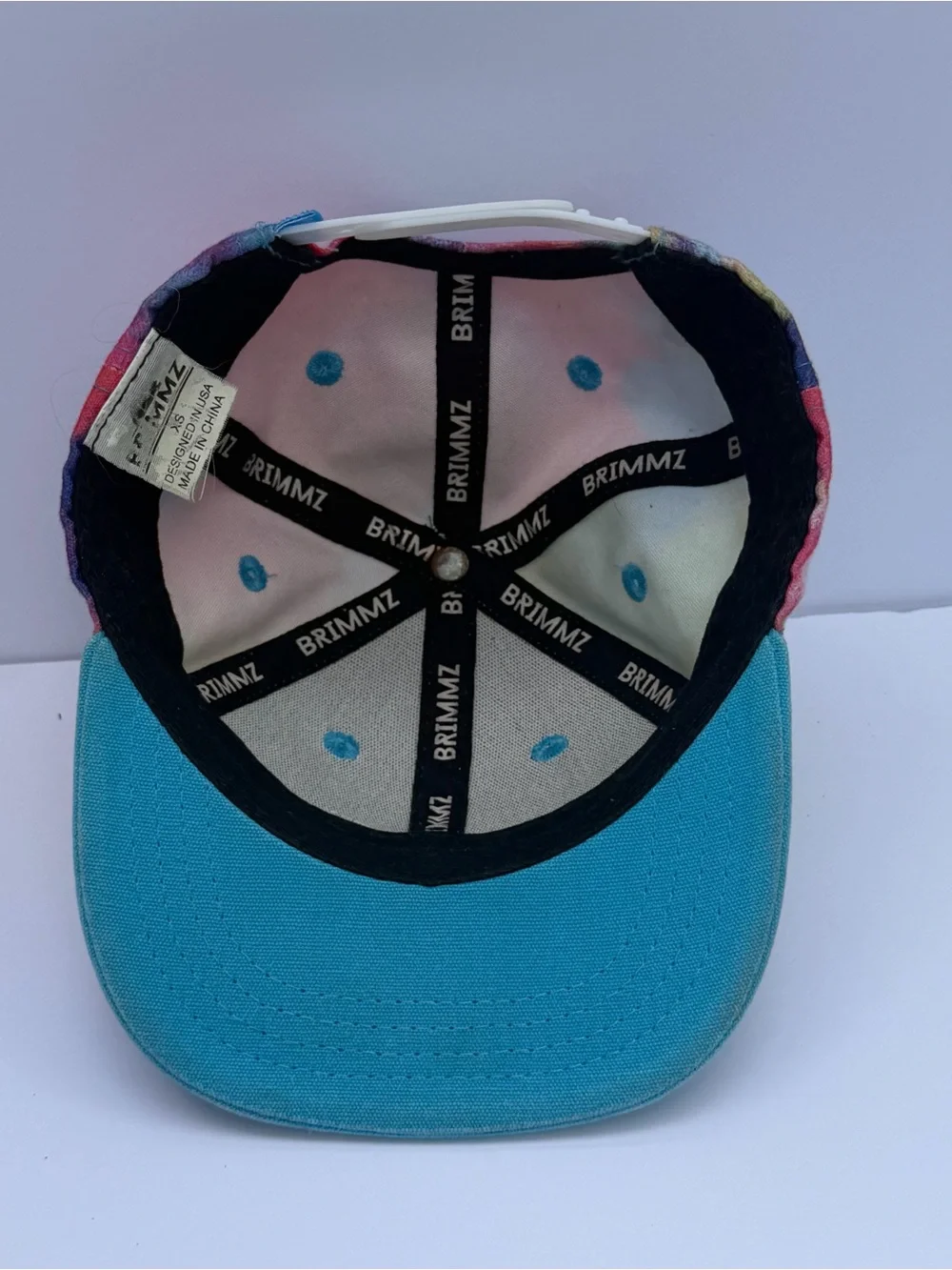 BRIMMZ Tie-Dye Snapback Cap